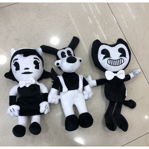 Thedoll Mainan Boneka Stuffed Plush Bendy The Ink Machine Boris Untuk Hadiah