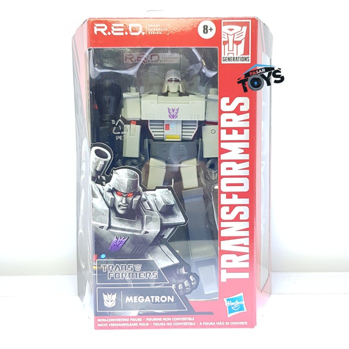 Megatron Transformers R.E.D. Series G1 RED Robot Enhanced Design