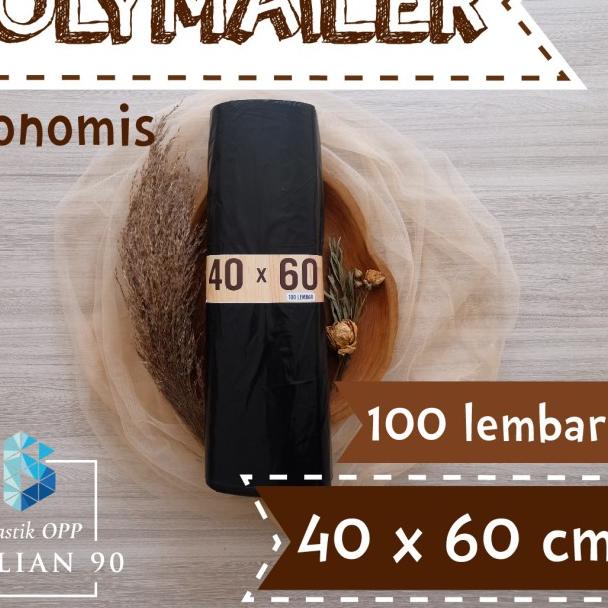 

Kantong Plastik Polymailer 40x60 Cm / Plastik Packing Online Ekonomis - Hitam