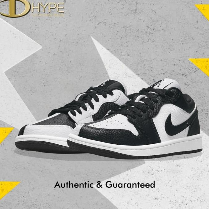 AIR JORDAN 1 LOW SE HOMAGE SPLIT WHITE BLACK 100% Authentic
