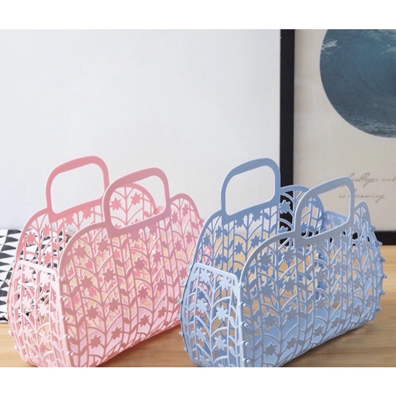 TAS KERANJANG HAMPERS ULANG TAHUN ANAK / TAS SOUVENIR ULANG TAHUN ANAK / TAS KERANJANG KEKINIAN