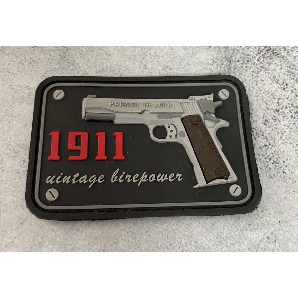 Patch 1911 (Tmbl) - Patch Velcro 1911 Police - Prepetan