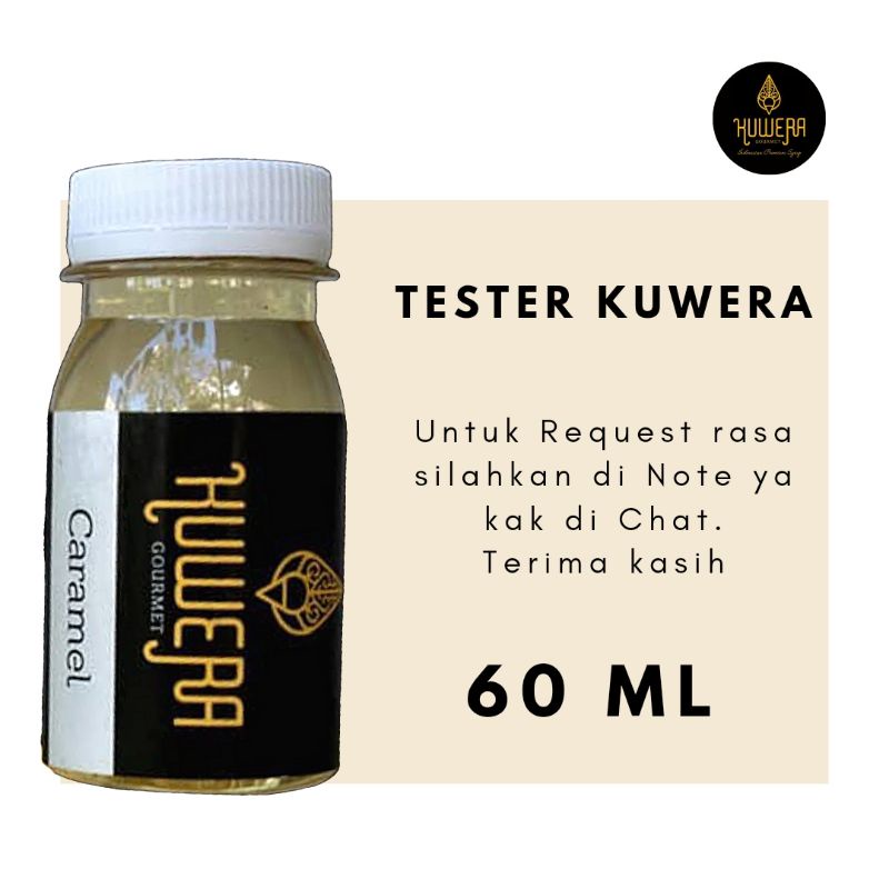 

1 Pcs Tester / Sample Sirup Kuwera Syrup 60 ml l Bebas pilih Varian Rasa