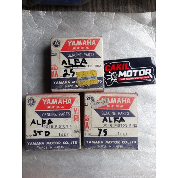 ring seher yamaha alfa champ sigma zigma original japan