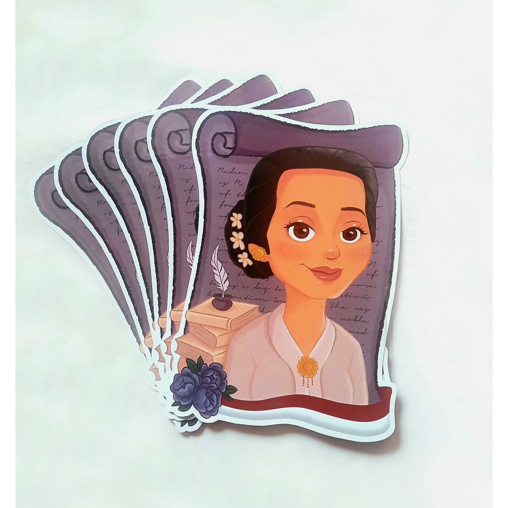 

R.A Kartini Postcard (Shape Card) - Kartu Pos Indonesia