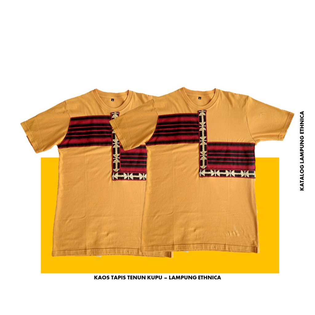 LAMPUNG ETHNICA OFFICIAL- TAPIS LAMPUNG ASLI - KAOS TAPIS LAMPUNG ETHNIC - KAOS TAPIS KUPU  - KAOS T
