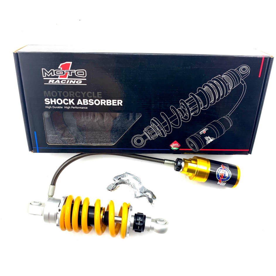 MONO SHOCK NINJA RR MOTO1 MOTO 1KAWASAKI NINJA RR 255 MM KUNING ORIGINAL