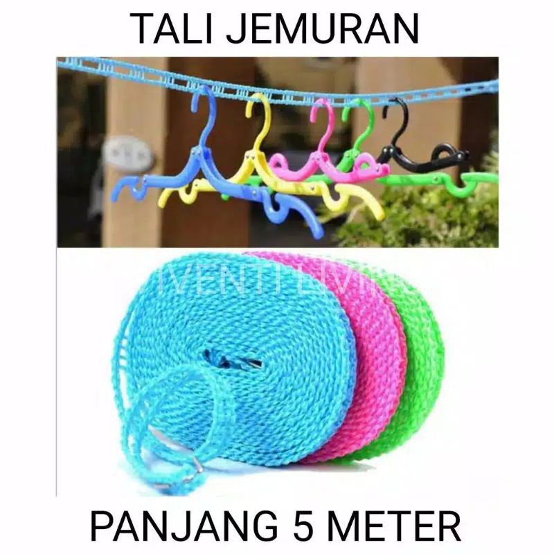 tali jemuran 5 meter