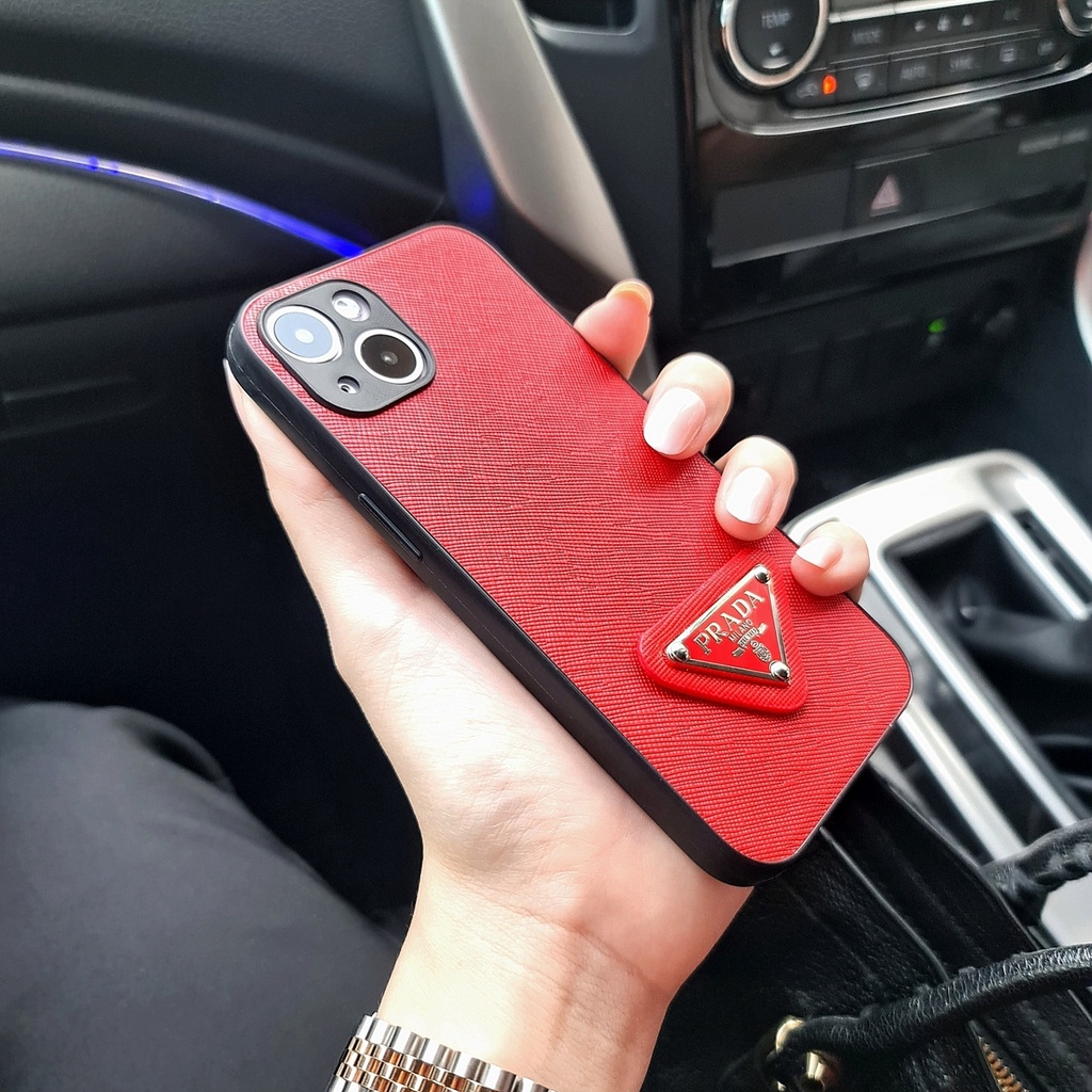 REDMI 10 9T POCO M3 POCO M3 PRO 5G POCO X3 X3 PRO NOTE 9 NOTE 10 5G  |  PR*D4 (RED) Soft Case Luxury Logo 3D Beremboss