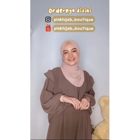 NAOMI SET ONE SET By PINKHIJAB_BOUTIQUE