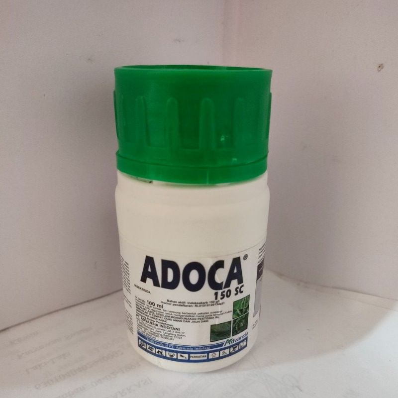 ADOKA 150 SC INSEKTISIDA BERBAHAN AKTIF INDOSAKARB kemasan 100 ml