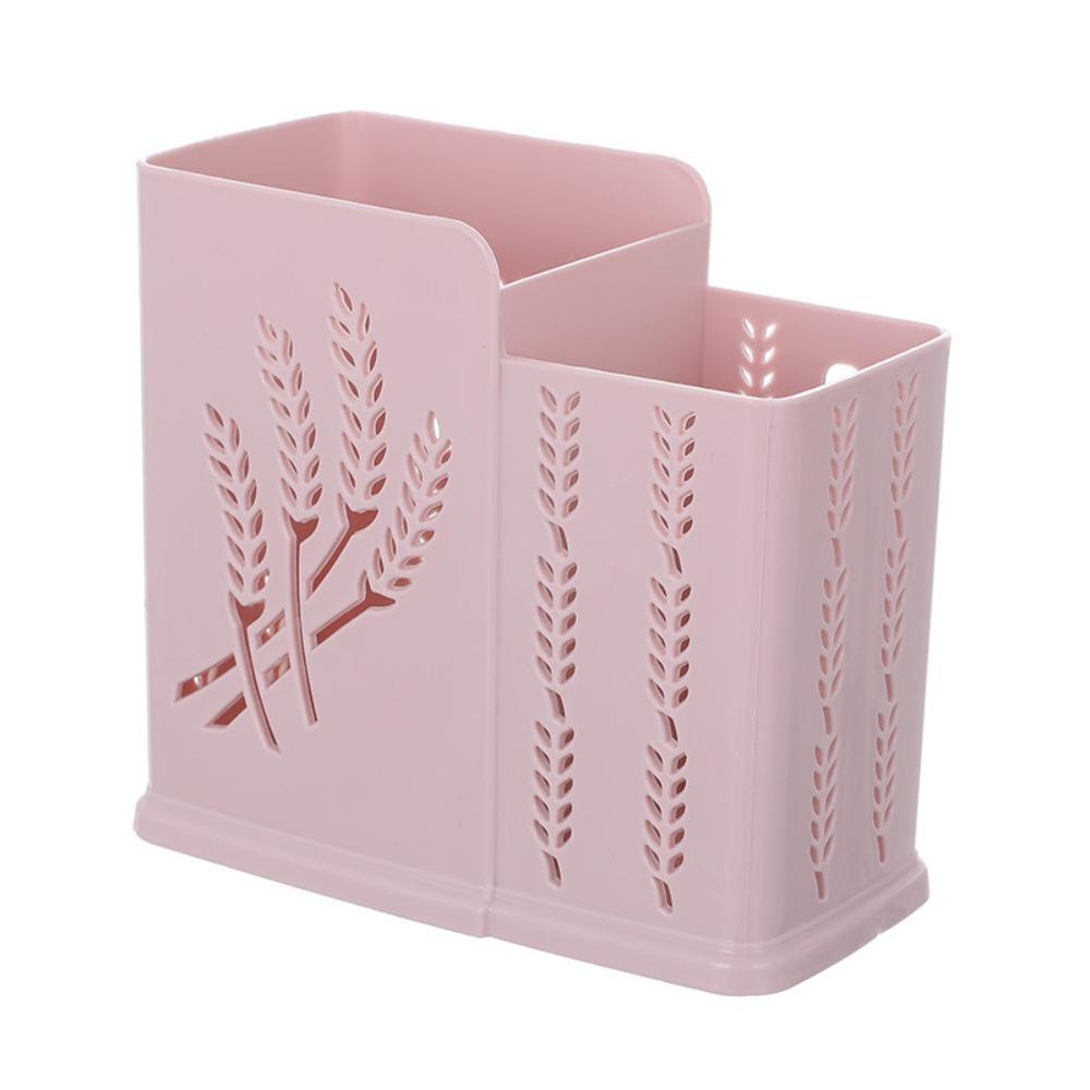 R-FLOWER Tempat Sumpit Wadah Kreatif Berkualitas Tinggi Penyimpanan Gadget Dapur Organizer Tempat Sendok Garpu Sumpit