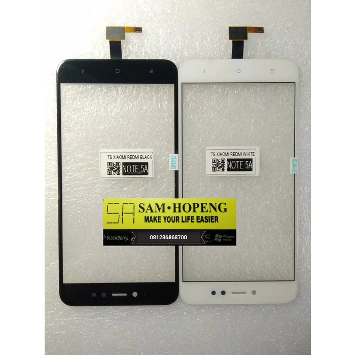 Xiaomi Redmi Note 5A Touchscreen / Kaca Lcd