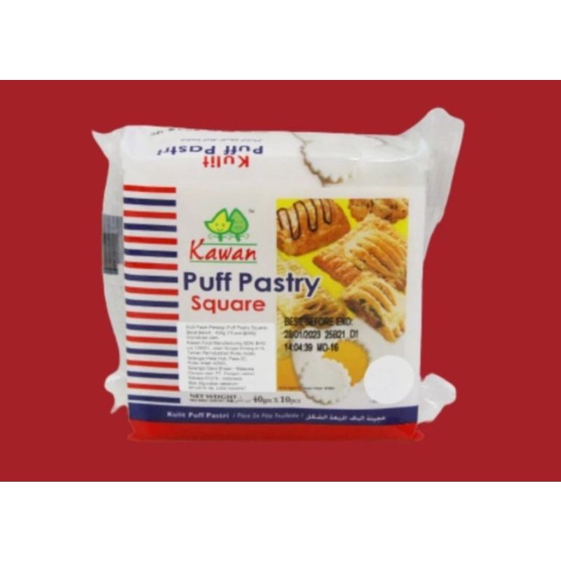 

Kawan puff pastry square 40gr x 10pcs