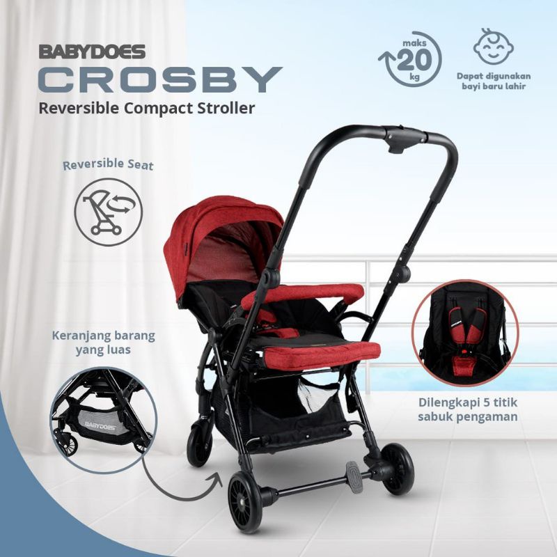 Stroller reversible
