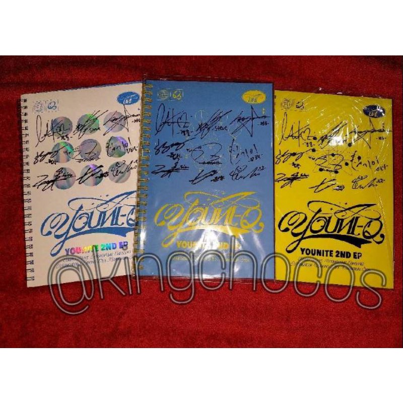 [READY STOCK] SIGNED MWAVE ALBUM Younite 2nd EP Album : Youni-Q