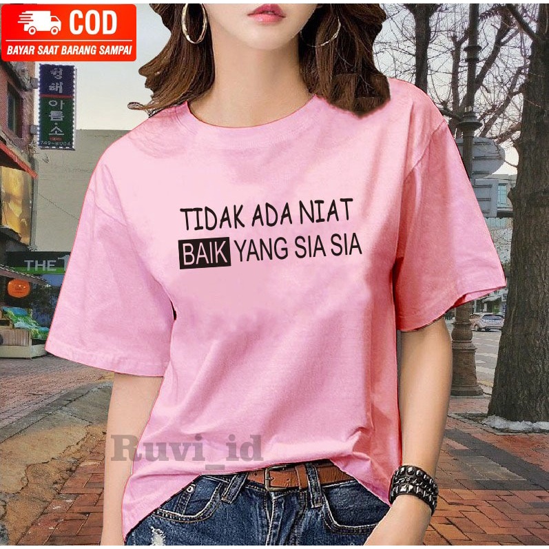 Ruvi_id-KAOS DISTRO / BELI 3 GRATIS HEADSET EXTRA BAS / KAOS KATA-KATA KEKINIAN / KAOS WANITA / KAOS PRIA / KAOS OBLONG / BLUS / T-SHIRT / KAOS WANITA KOREAN STYLE / ATASAN WANITA DEWASA / ATASAN REMAJA / KAOS OVERSIZE / KAOS IMPORT / BAJU MURAH