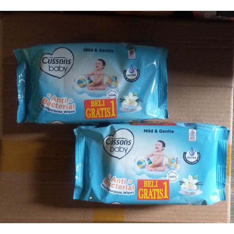 tisu basah bayi cussons