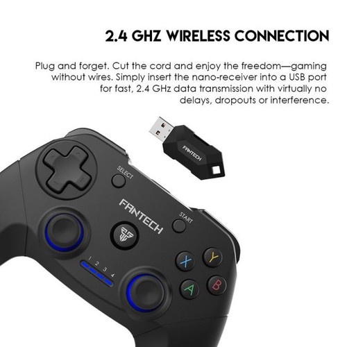 Gamepad Fantech WGP12 Revolver II Wireless Controller | PC Joystick