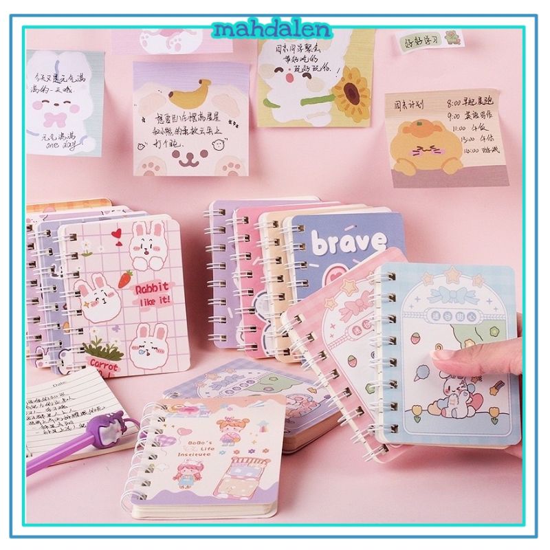 

NOTEBOOK RING MOTIF / BUKU CATATAN RING / BUKU TULIS RING