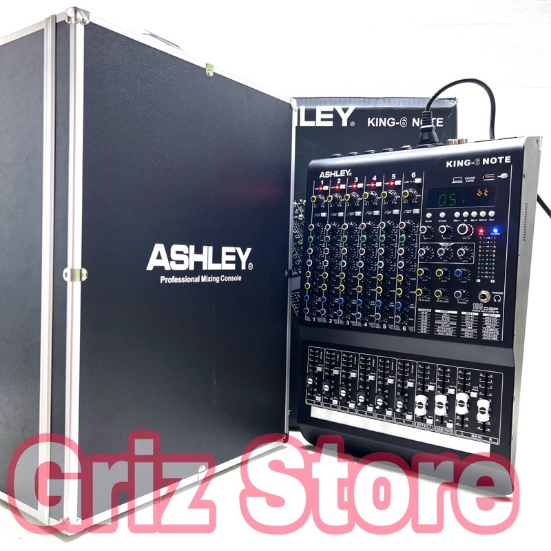 Mixer Audio Ashley King 6 Note Original 6 Channel King6 Note King6Note