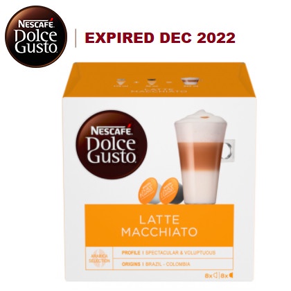 

NESCAFE DOLCE GUSTO LATTE MACHIATO COFFEE CAPSULE