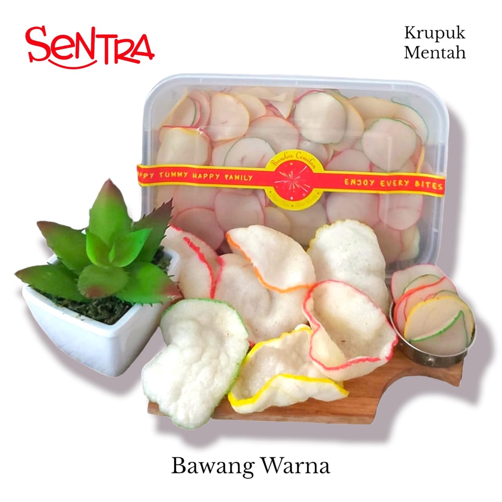 

Kerupuk Bawang Wana || Kerupuk Kering Mentah Box Premium