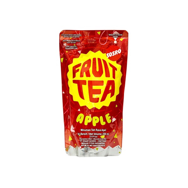 

Fruit tea pouch SOSRO 230 ml