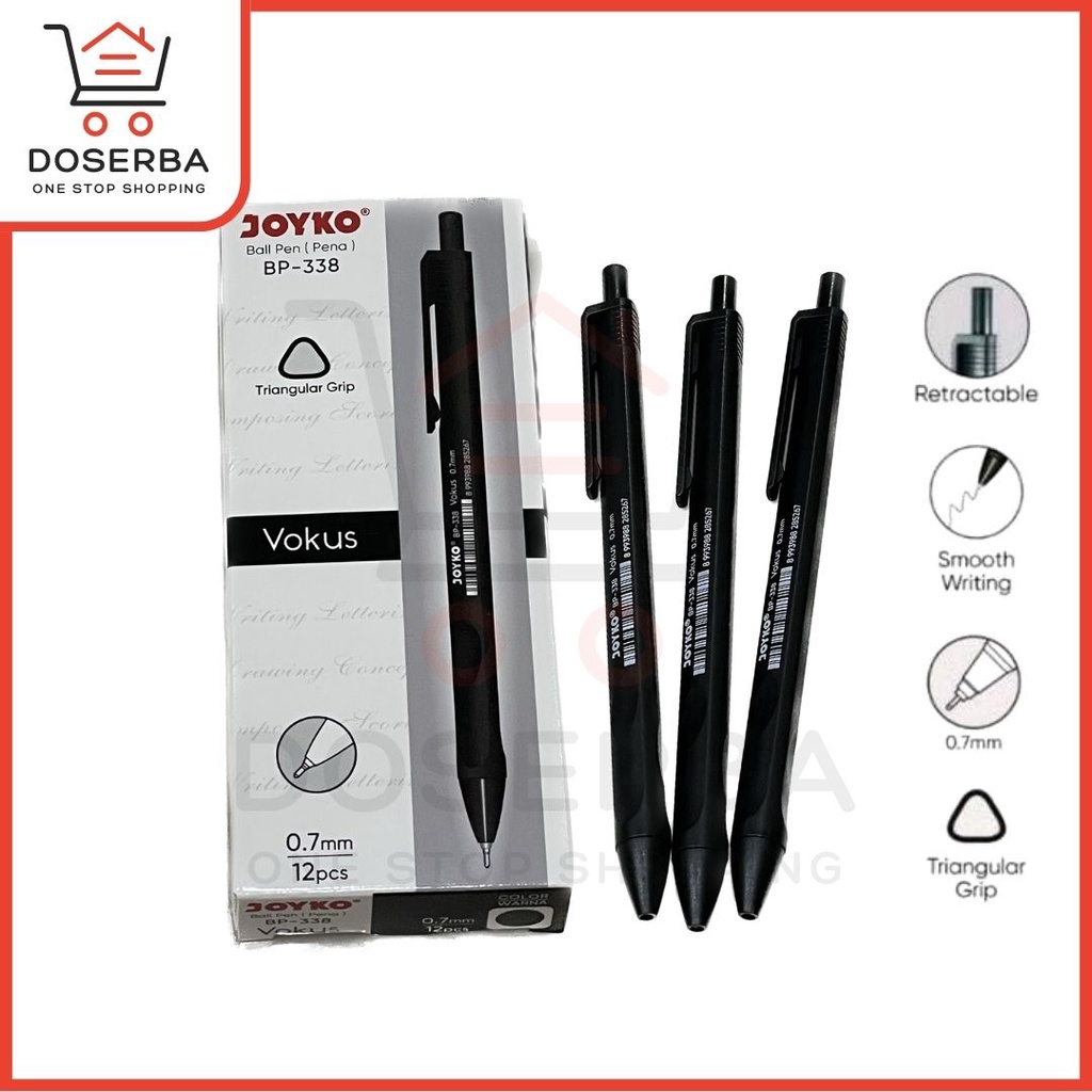 

BALL PEN PULPEN PENA JOYKO BP-338 FOCUS 0,7 MM GROSIR