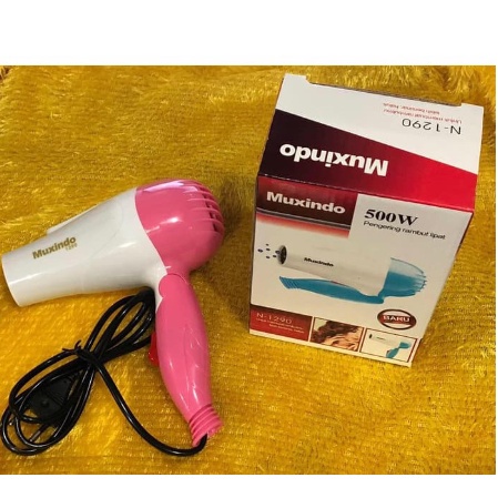 Hair Dryer Nova N1290 Pengering Rambut Lipat - 500W