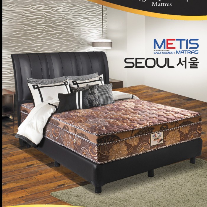 Tempat Tidur Kasur Springbed Seoul Metis