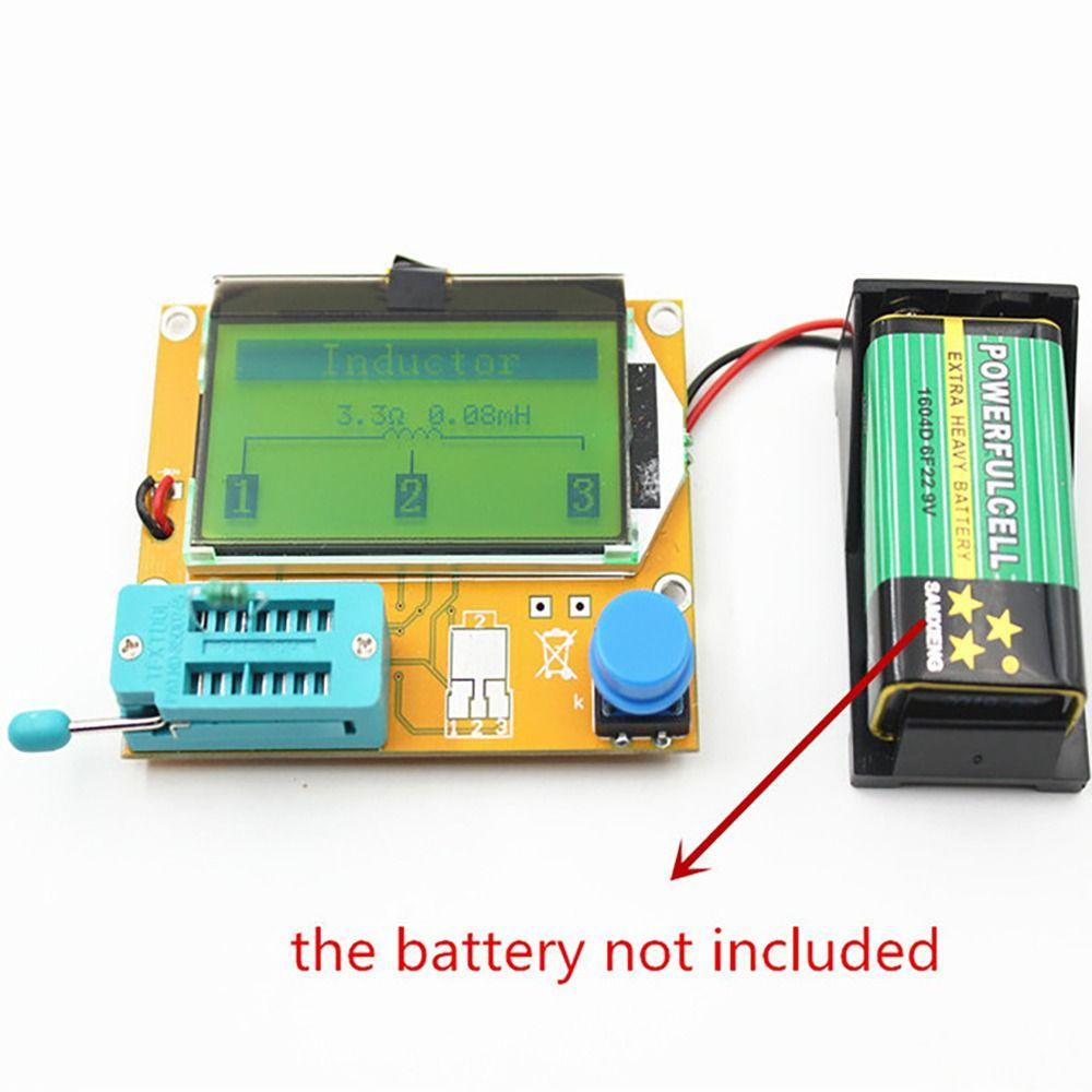 Solighter ESR Meter Dioda Tahan Lama Triode Multimeter