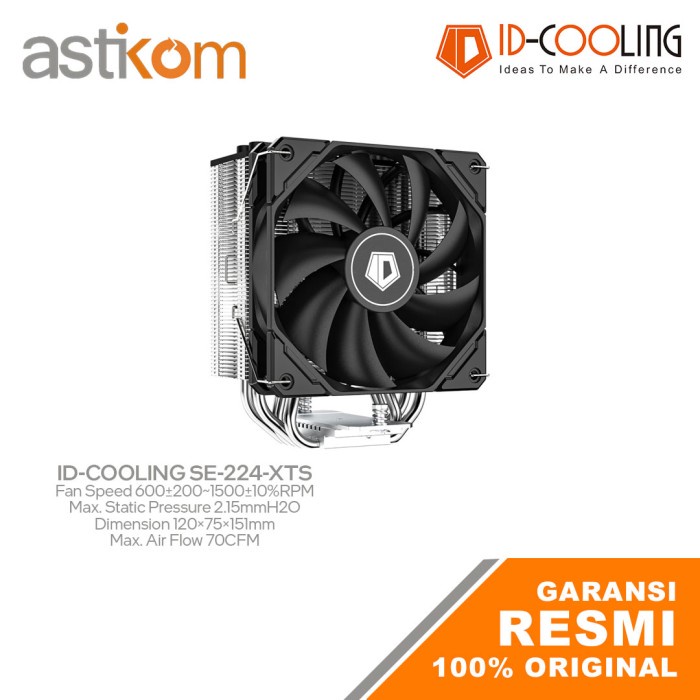 CPU Air Cooler ID-Cooling SE-224-XTS