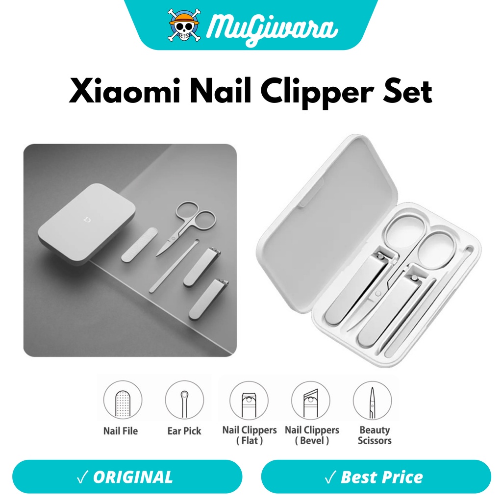 Mi Nail Clipper Set 5 in 1 Gunting kuku Korek Kuping