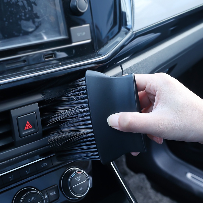 1 Pc Sikat Pembersih Debu Bahan Nilon Tahan Lama Untuk Interior Dasbor Mobil