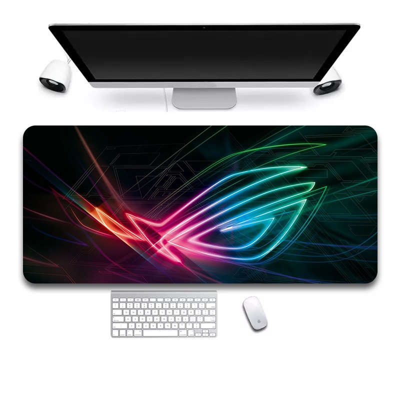 RGB Mouse Pad Colorful LED Lighting Laptop Cooling Pad gaming mouse pad extended(300*800*4mm)