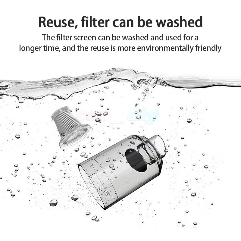 Q8 Vacuum Cleaner Lipat Wireless 9000Pa Dengan Lampu LED 3 In 1 Untuk Mobil