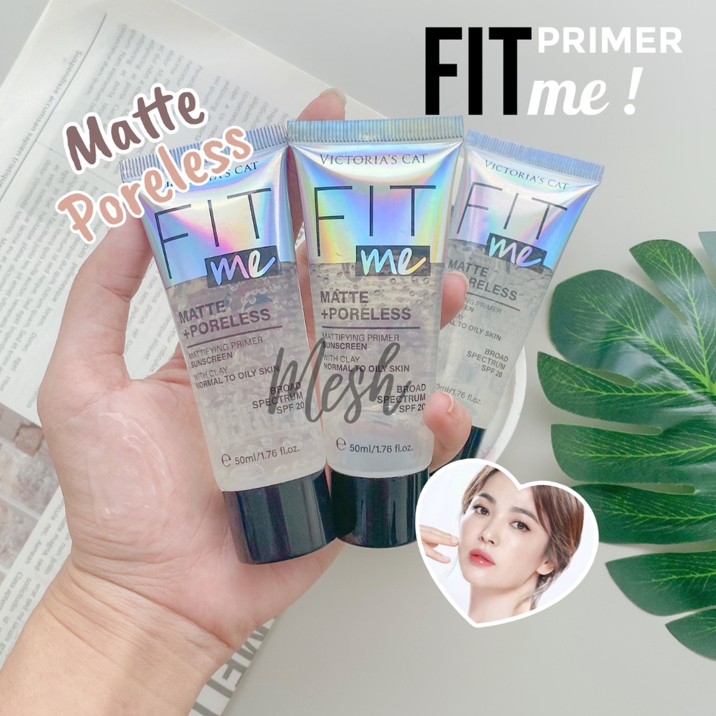 Jual FIT ME PRIMER Kaliya Beauty / Victoria Cat Primer Make Up Base Z