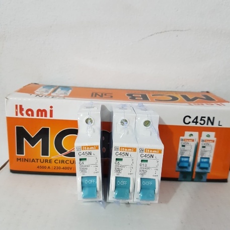 MCB ITAMI 4A 6A 10A - MINIATURE CIRCUIT BREAKER