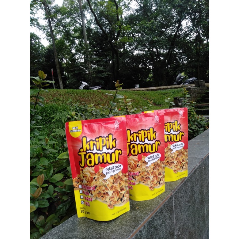 

BEST SELLER. Keripik Jamur Tiram Crispy Bogor