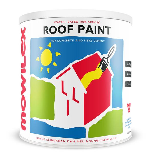 Cat Genteng Mowilex Roof Paint 2.5 Liter