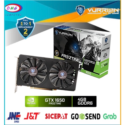 VGA CARD / VGA NVIDIA VURRION GTX 1650 4GB GDDR6 128-Bit