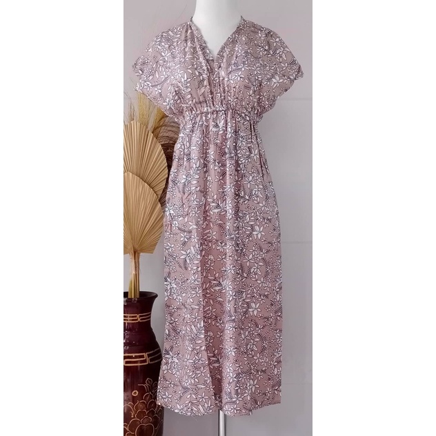 (COD READY) Daster Manohara Panjang Rayon Bali/Daster Bali Manohara/Daster Bali Motif Bunga
