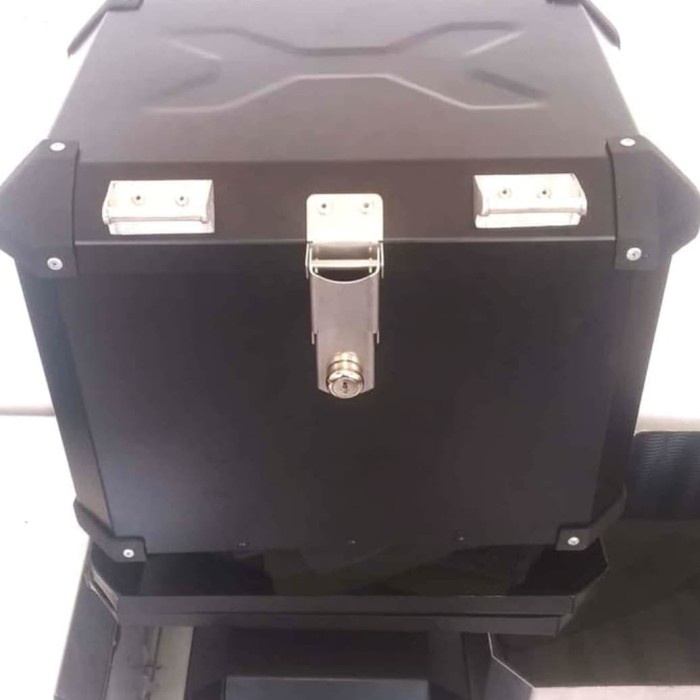 Top - Box Atas Pannier Badak Hitam 46 Liter