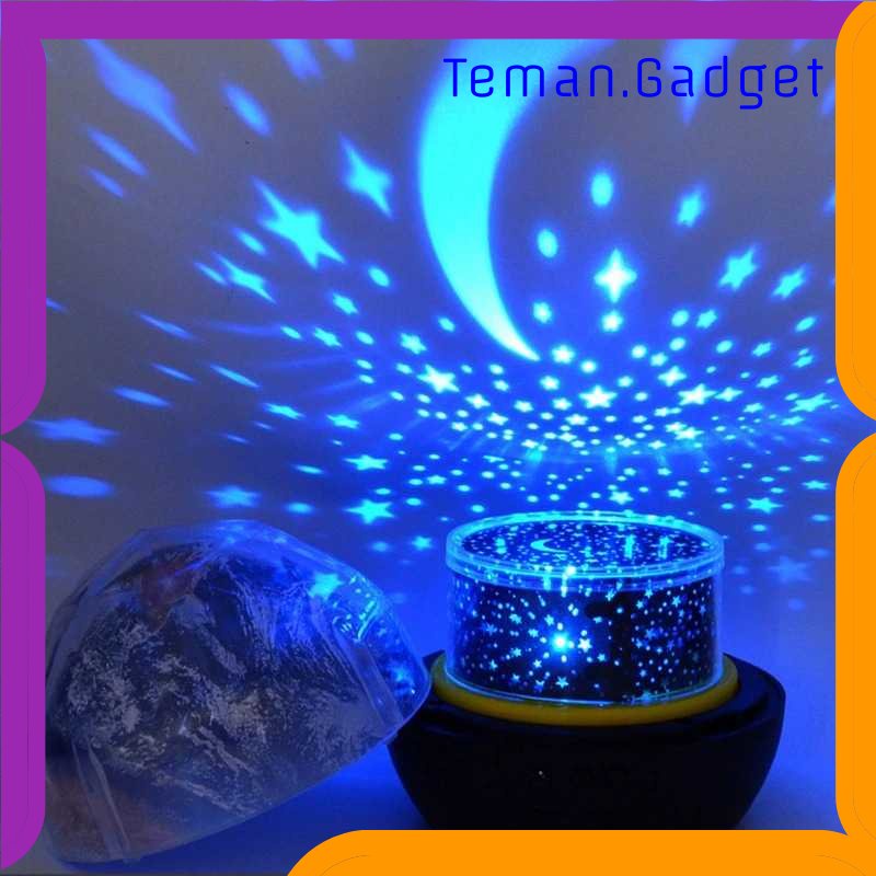 TG-LMP CISTWIN Lampu Proyektor Tidur Cahaya Planet Rotate 6 Film - PT-521