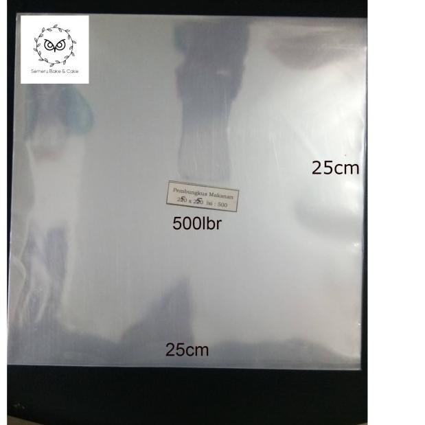 

PLASTIK OPP UKURAN 25CMX25CM ,LEMBARAN BUKAN BENTUK KANTONG!