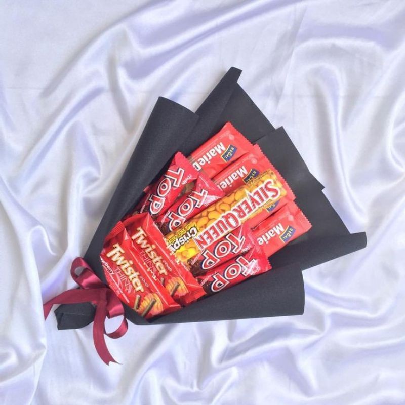 

bucket makanan / bucket Snack/kado