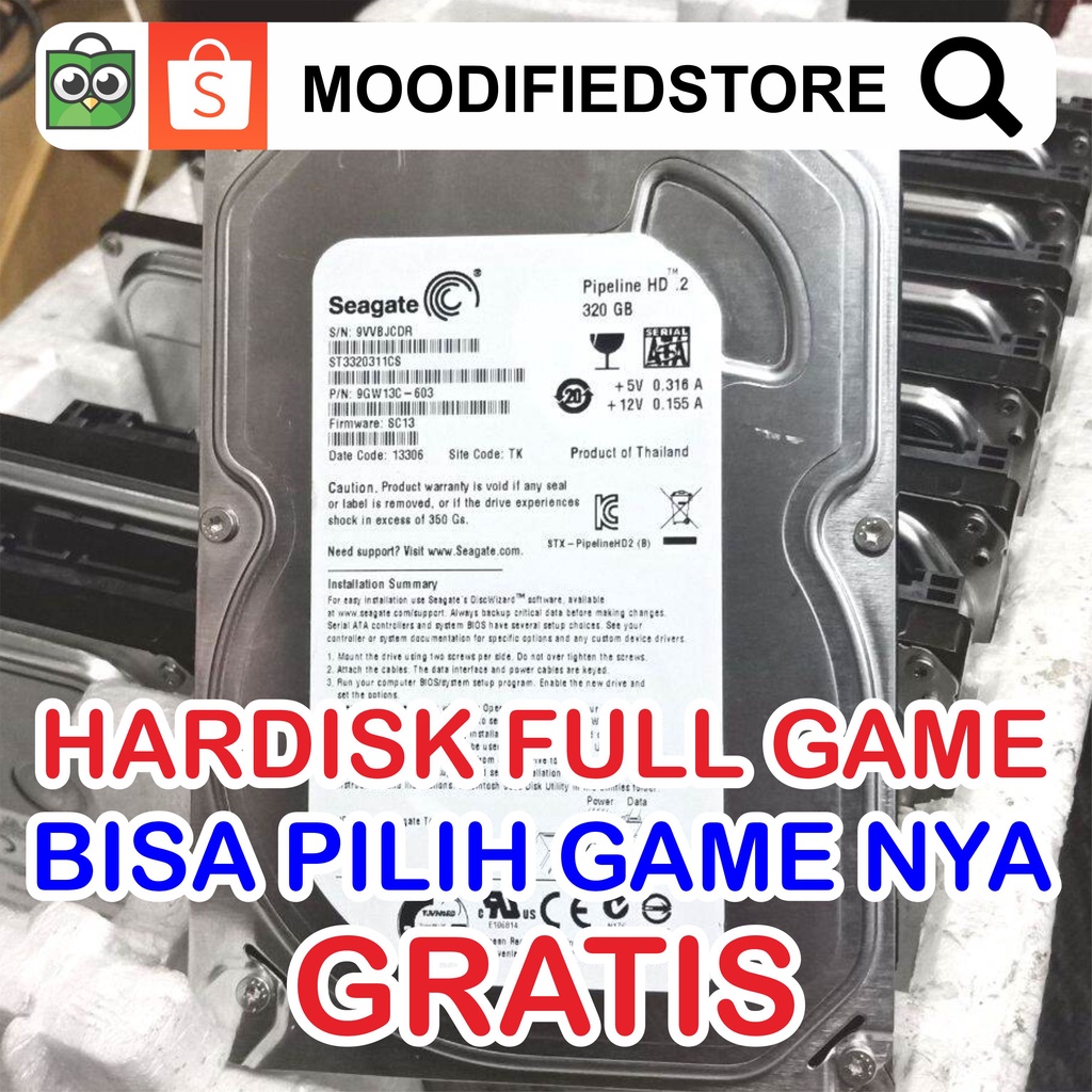Hardisk internal fullgame