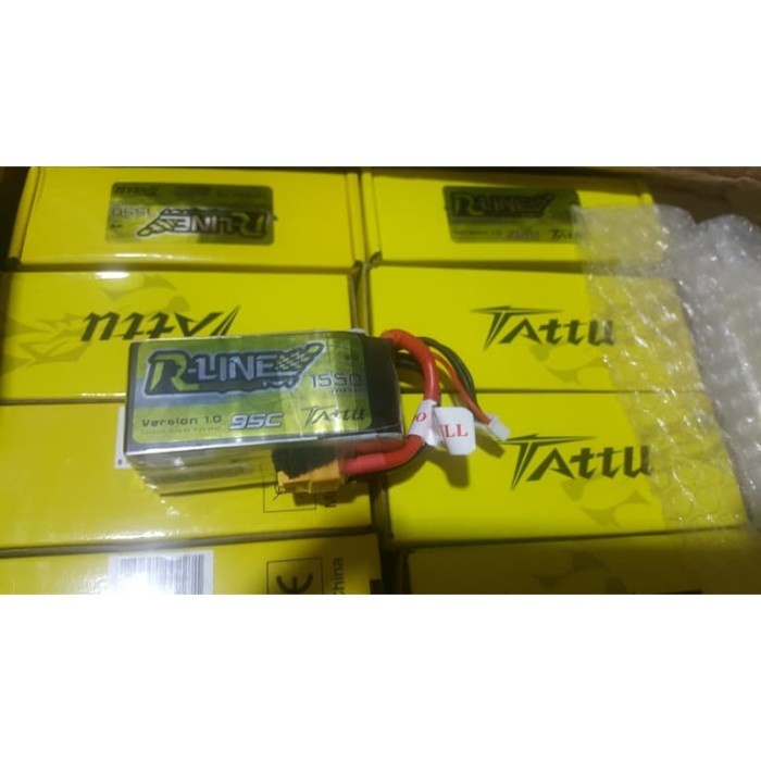 TATTU 4S 14.8V 95C 1550Mah Lipo Battery