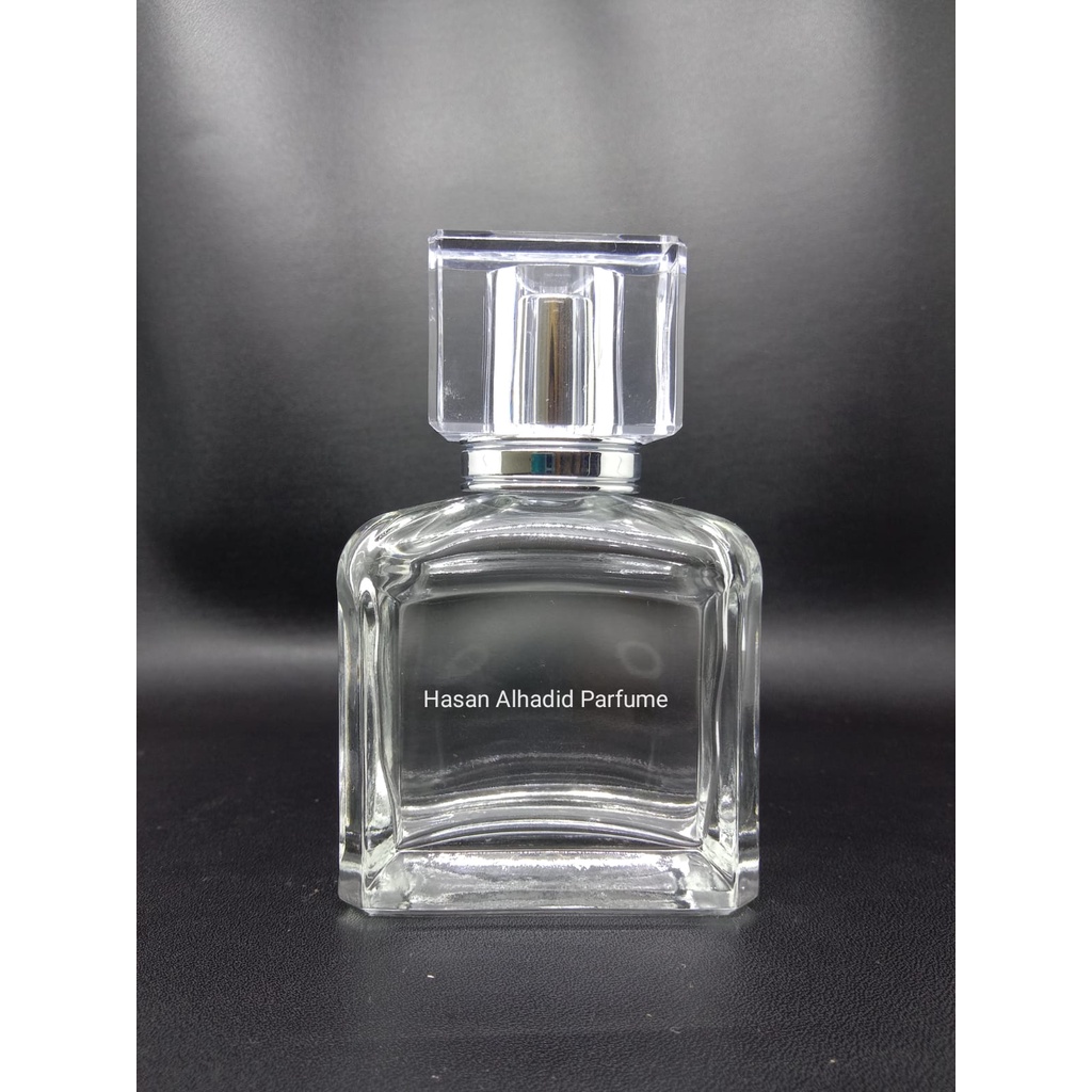 Botol Parfum Press V31656 Easypum+Ring Silver Tutup Crystal Silver Lusinan